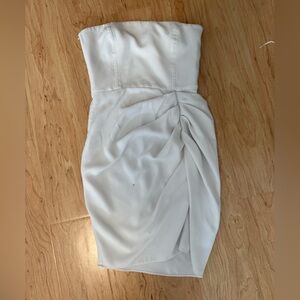 Amanda Uprichard White Mini Dress